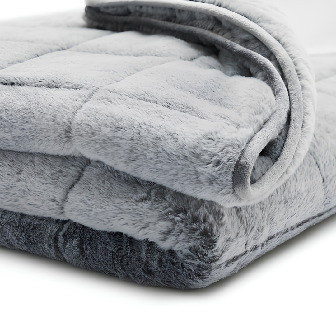 Nordic Sense Fur Weighted Blanket